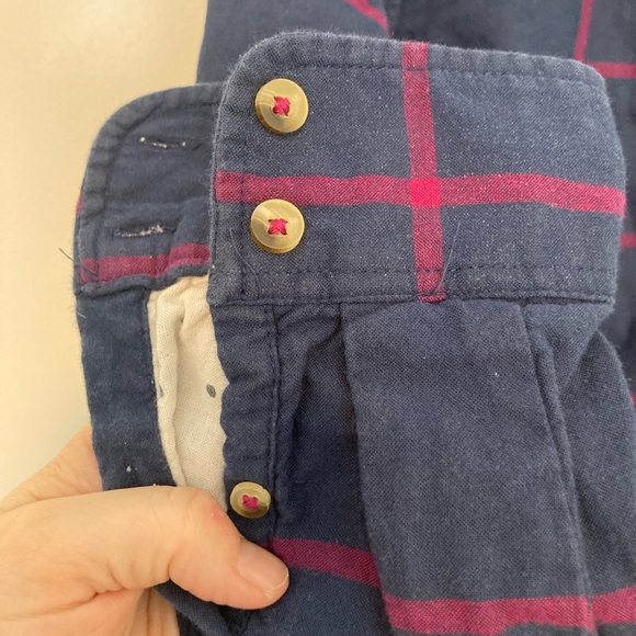 Hatley Navy and Red Plaid Shirt - Picture 4 of 7